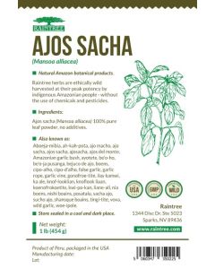 Raintree Ajos Sacha (Mansoa alliacea) Powder 16 oz (1lb)